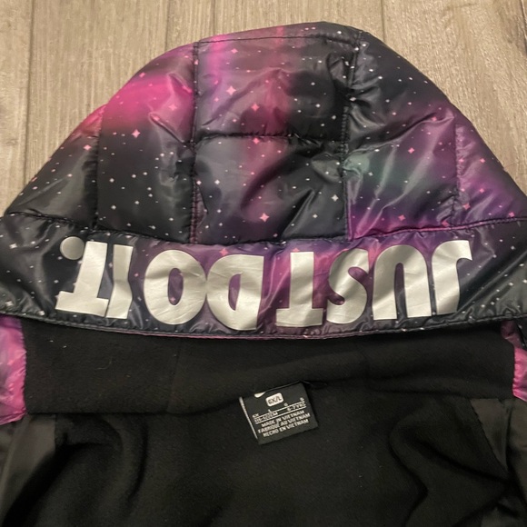 Nike Girls Space Winter Puffer, sz 6X - Picture 4 of 6